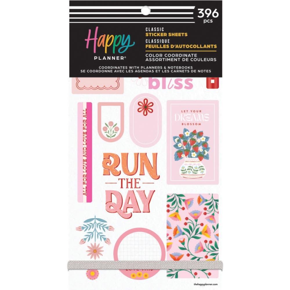 Happy Planner Sticker Value Pack 30/Sheets Coordinated Colours ...