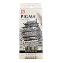 Sakura Pigma Micron 6pc Black Set A