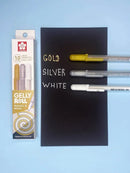 Sakura Gelly Roll Pen Set 3/Pkg - Metallic & White