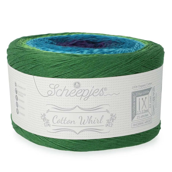 Scheepjes Cotton Whirl Yarn - Berry Breeze