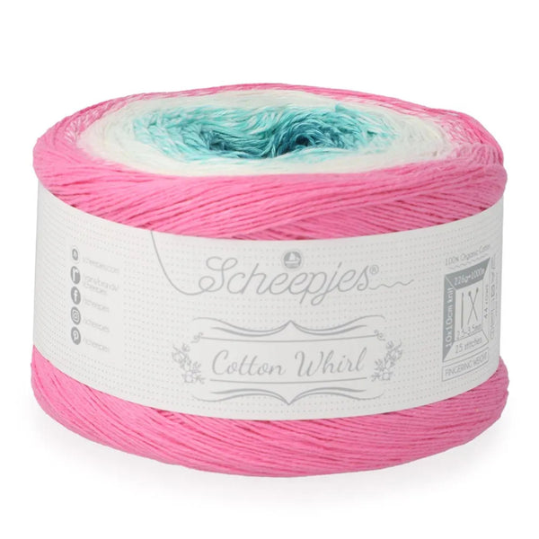 Scheepjes Cotton Whirl Yarn - Meringue Kiss