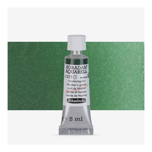 Schmincke Horadam Aquarell Watercolour Paint 5ml - S1 - Hooker’s Green