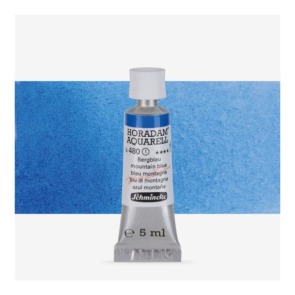 Schmincke Horadam Aquarell Watercolour Paint 5ml - S1 - Mountain Blue