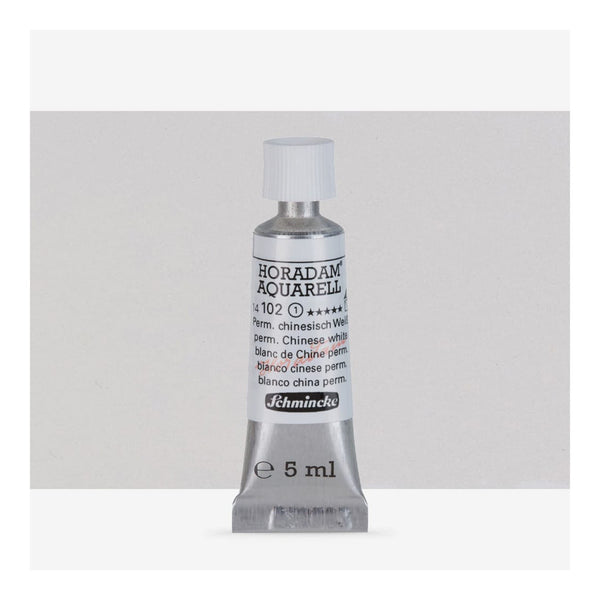 Schmincke Horadam Aquarell Watercolour Paint 5ml - S1 - Permanent Chinese White