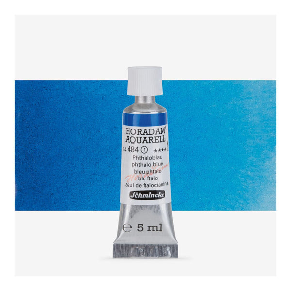 Schmincke Horadam Aquarell Watercolour Paint 5ml - S1 - Phthalo Blue