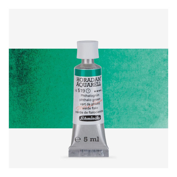 Schmincke Horadam Aquarell Watercolour Paint 5ml - S1 - Phthalo Green