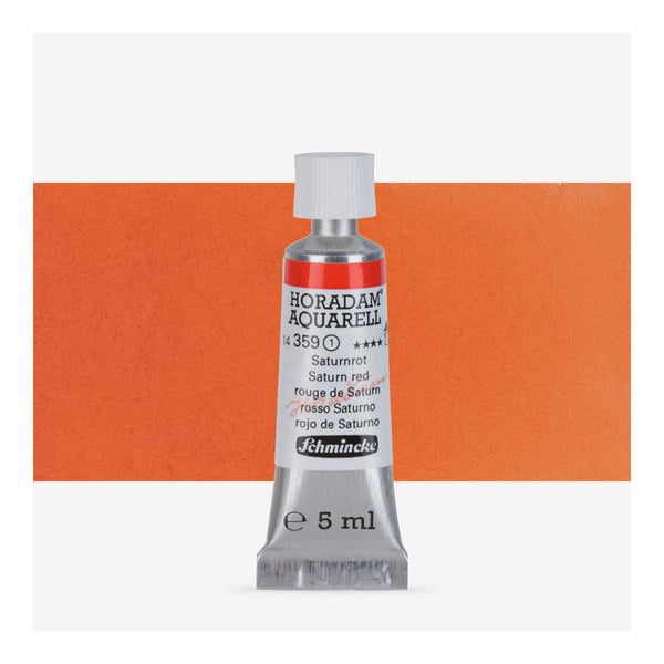 Schmincke Horadam Aquarell Watercolour Paint 5ml - S1 - Saturn Red