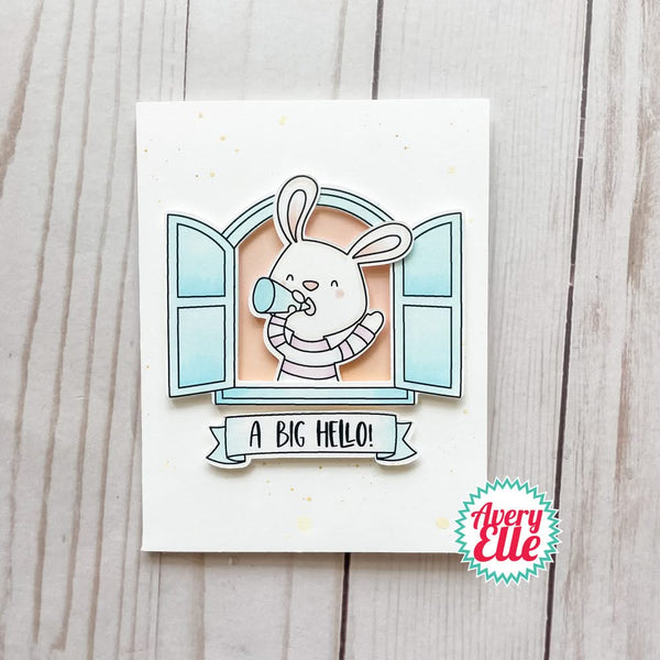 Avery Elle Clear Stamp Set - Shout It Out*