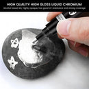 Poppy Crafts Chrome Markers 3 Pack - Silver
