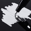 Poppy Crafts Chrome Markers 3 Pack - Silver