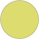 Solid light green circle on a white background