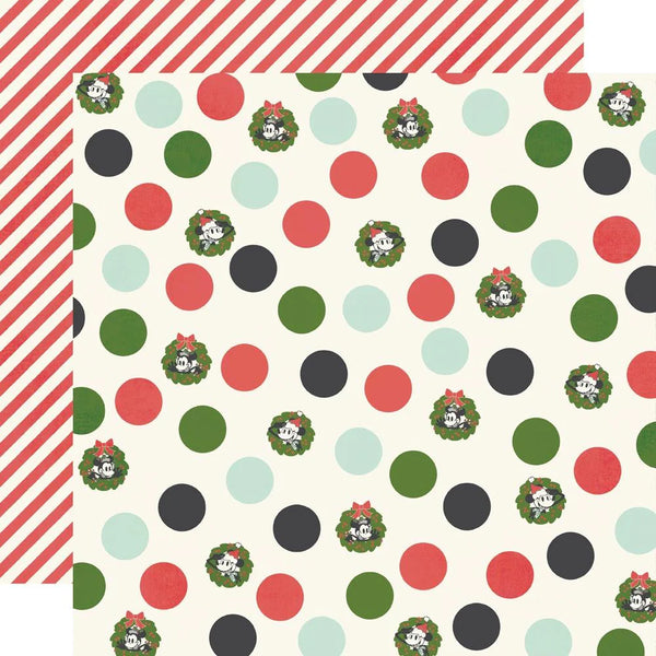 Simple Stories Collection Kit 12"X12" Say Cheese Classic Mouse Christmas
