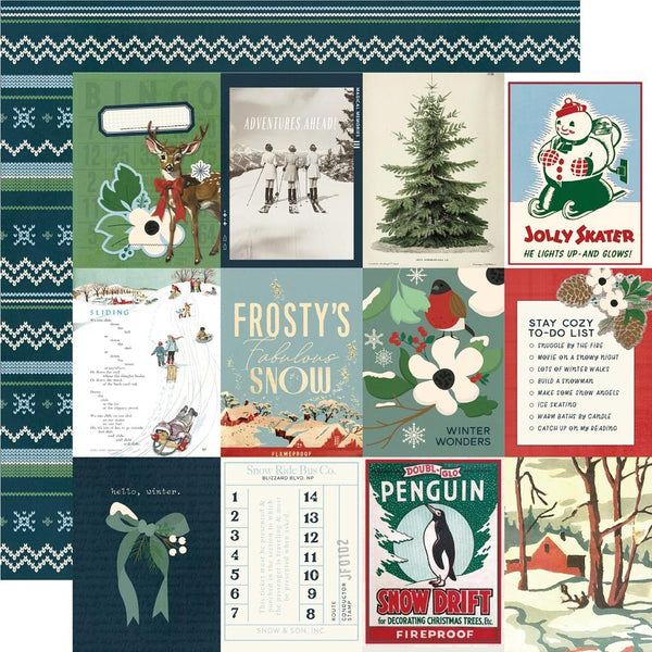 Simple Stories Collection Kit 12"X12" Simple Vintage Flannel Season