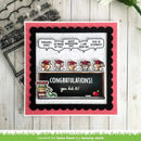 Lawn Fawn Clear Stamp Set - Simply Celebrate Graduation