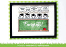 Lawn Fawn Clear Stamp Set - Simply Celebrate Graduation