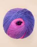 Sirdar Jewelspun Ombre Aran Yarn 400g - Violet Dawn