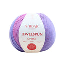 Sirdar Jewelspun Ombre Aran Yarn 400g - Violet Dawn