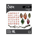 Sizzix Thinlits Die Set 43/Pkg by Tim Holtz - Vault Leaves + Sticks