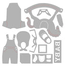 Sizzix Thinlits Die Set by Lisa Jones 12/Pkg - New Baby