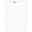 Sizzix A6 Stencil Set By Vicki Boutin 4/Pkg - Holiday Layering Stripes