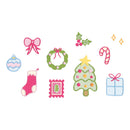 Sizzix Thinlits Die Set by Letters by Shells 15/Pkg - Holiday Cheer