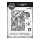 Sizzix 3-D Texture Fades Embossing Folder By Tim Holtz - Foliage Large/A5