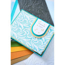 Sizzix 3D Textured A5 Embossing Folder By Eileen Hull - Lacy Leaves
