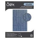 Sizzix Multi-Level Embossing Folder By Seth Apter - Grid Graph