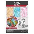 Sizzix Studio A5 Clear Stamp and Stencil Set By Mark Montano - Build It