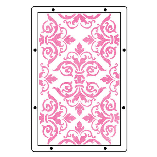 Sizzix Studio A5 Clear Stamp and Stencil Set By Mark Montano - Build It
