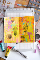 Sizzix Studio A5 Clear Stamp and Stencil Set By Mark Montano - My Favorite Things