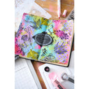 Sizzix Studio A5 Clear Stamp and Stencil Set By Mark Montano - Stitches