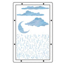 Sizzix Studio A5 Clear Stamp and Stencil Set By Mark Montano - Weather Wonder