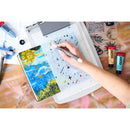 Sizzix Studio A5 Clear Stamp and Stencil Set By Mark Montano - Weather Wonder