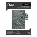 Sizix Jim Helly Textured Fades Large A5 3-D Embossing Folder on a white background with a dark gray header and footer.