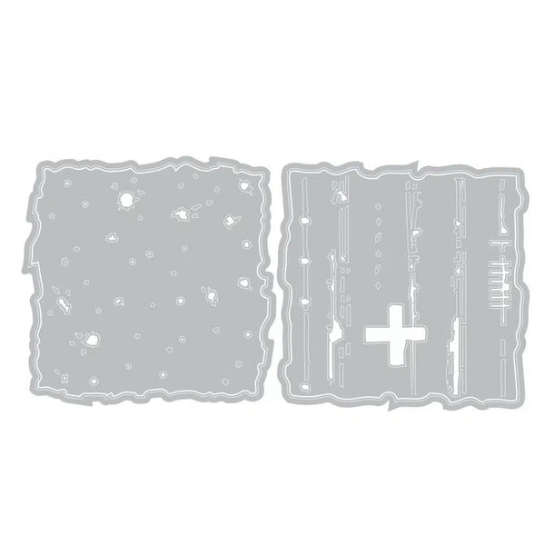 Sizzix Thinlits Die Set By Seth Apter 4/Pkg - Paper Cutz