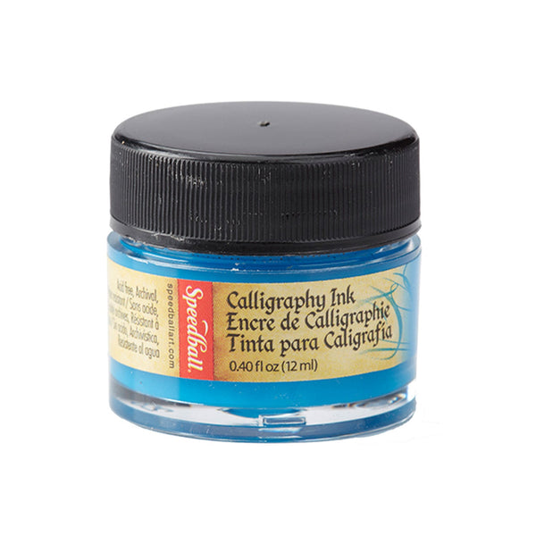 Speedball Calligraphy Acrylic Dip Ink 12ml - Indigo Blue