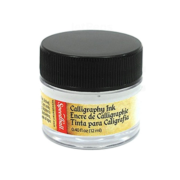 Speedball Calligraphy Acrylic Dip Ink 12ml - White