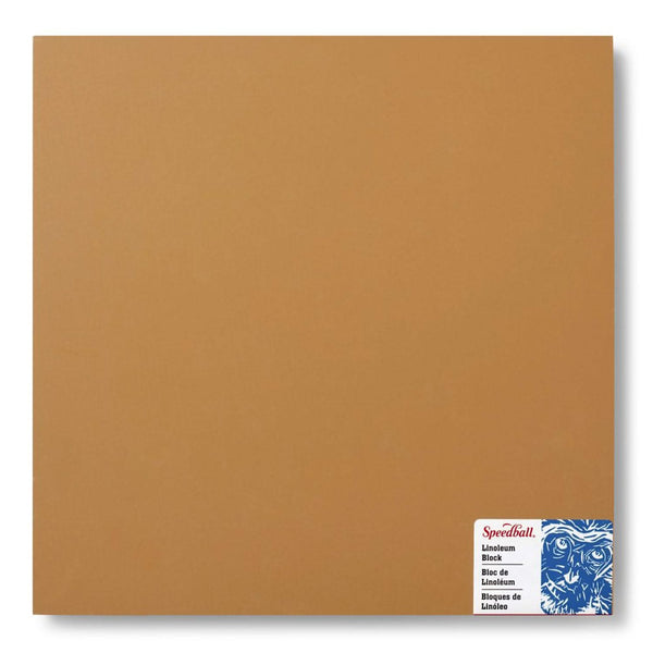 Speedball Tan Lino Block 12"x 12"