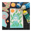 Speedball Water-Soluble Block Printing Ink Set 6/Pkg