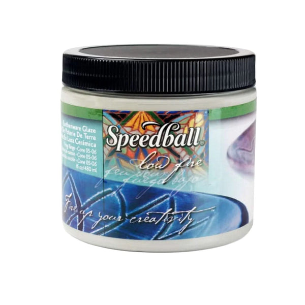 Speedball Low Fire Earthenware Glaze 480ml - Grey