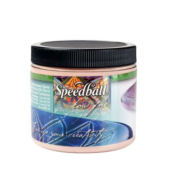 Speedball Low Fire Earthenware Glaze 480ml - Pink