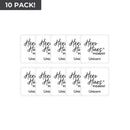 Hero Hues Pigment Unicorn packaging with '10 Pack!' label on a white background