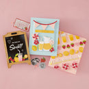 Spellbinders Stamp & Die Bundle with Simple Stories - Pink Lemonade