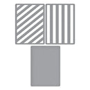 Spellbinders All About Christmas Etched Die Set by Lisa Horton - Lots of Stripes