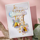 Spellbinders All About Christmas Stamp & Die Set by Lisa Horton - Christmas Sentiments