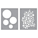 Spellbinders All About Christmas Stencil Set by Lisa Horton - Lots of Circles