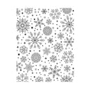 Spellbinders BetterPress Plate - Snowfall Shimmer