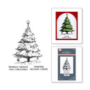 Spellbinders BetterPress Plates - Twinkle Bright Tree Registration