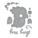 Spellbinders Cheerful Chirps Die Set - Free Hugs Oscar